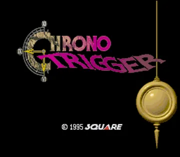 Chrono Trigger (USA) screen shot title